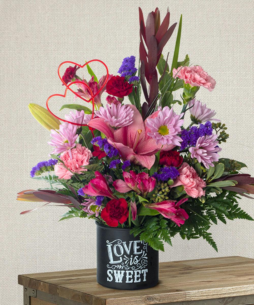 Love is Sweet Bouquet Valentine's Day Flowers Tucson Florist Oro