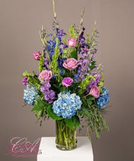 Lavender Garden Vase