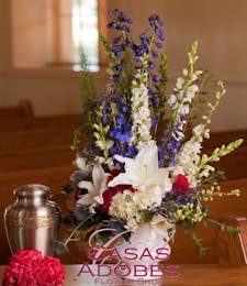 Red, White and Blue  Arrangement
