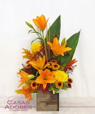 Lilies & Leaves